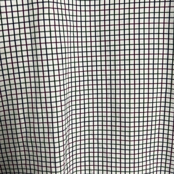 CHARLES TYRWHITT Collared Checkered Long Sleeve Button Down Dress Shirt - Picture 3 of 8